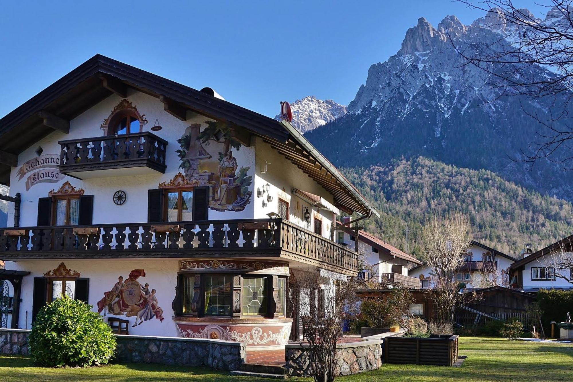 Ferienwohnung Johannesklause มิทเทนวัลด์ ภายนอก รูปภาพ